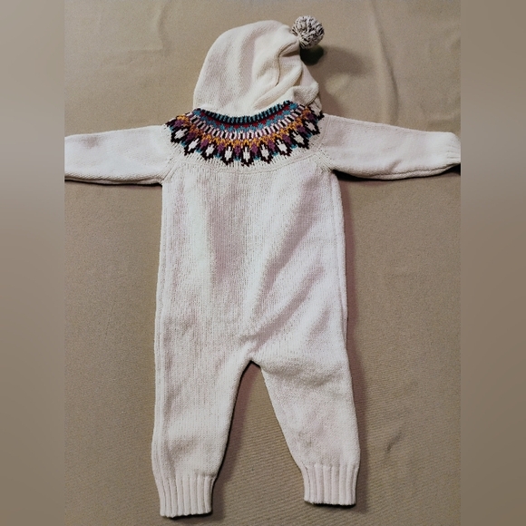 ROOTS BABY Sweater Onesie sz medium (6-12m) - Picture 2 of 9